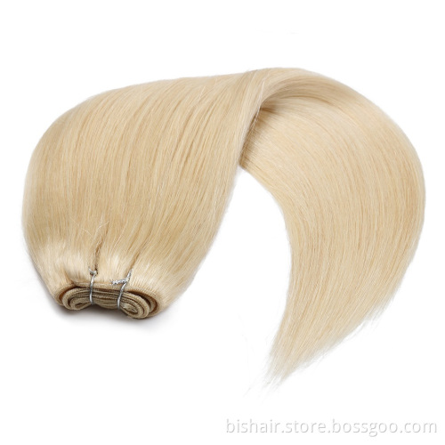 Wholesale Top Blond Brazilian Straight Hair Weave Bundles 8"-30" Hight Ratio Remy Hair Extensions Brown #2 #4 #P6/613 For Women